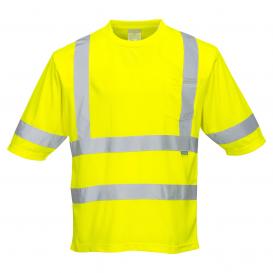 Portwest S393 Dayton Class 3 T-Shirt - Yellow