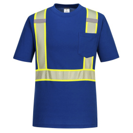 Portwest S396 Iona Plus Short Sleeve T-Shirt - Royal Blue