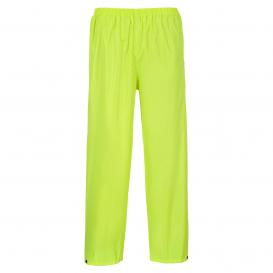 Portwest S441 Classic Adult Rain Pants - Yellow