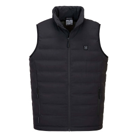 Portwest S558 Ultrasonic Heated Tunnel Bodywarmer - Black