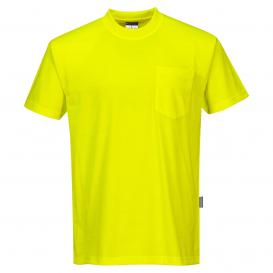 Portwest S577 Non-ANSI Cotton Blend T-Shirt - Yellow/Lime