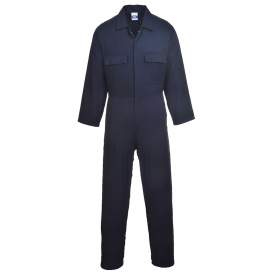 Portwest S998 Work Cotton Coverall - Navy