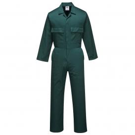 Portwest S999 Euro Work Polycotton Coverall - Bottle Green