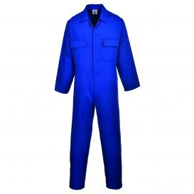 Portwest S999 Euro Work Polycotton Coverall - Royal