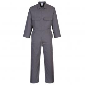 Portwest S999 Euro Work Polycotton Coverall - Zoom Gray