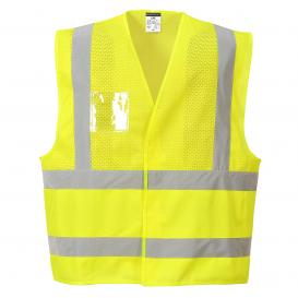 Portwest UC494 Hi-Vis Mesh Safety Vest - Yellow/Lime