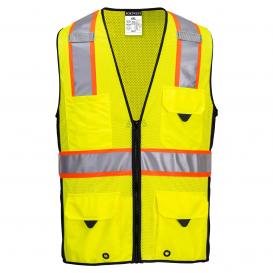 Portwest US377 Ultra Cool Surveyor Safety Vest - Yellow/Lime