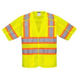 Portwest US382 Kobuk Breakaway Safety Vest - Yellow