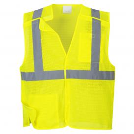Portwest US384 Economy Mesh Breakaway Safety Vest - Yellow