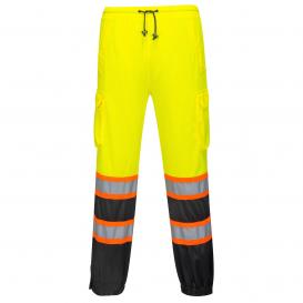 Portwest US388 Two-Tone Mesh Overpants - Yellow