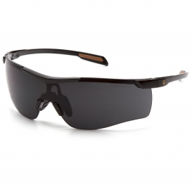 Carhartt CHB920ST Cayce Safety Glasses - Black Frame - Gray Anti-Fog Lens