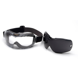 Carhartt CHG12KIT EK110 Safety Goggle - Clear/Gray H2MAX Interchangeable Anti-Fog Lens