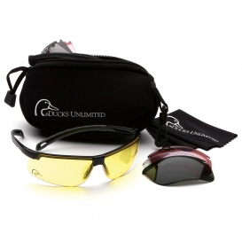 Ducks Unlimited DUCAB2 Shooting Eyewear Kit - Includes Four Lenses