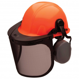Pyramex FORKIT41SL Forestry Kit - Orange Hard Hat