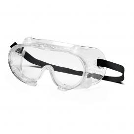 Pyramex G204 Chemical Goggles - Clear Body - Clear Lens