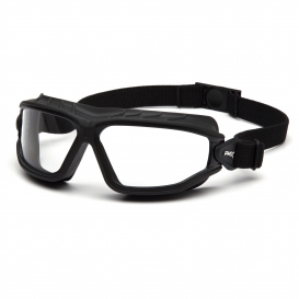 Pyramex GB10010TM Torser Goggles - Black Strap - Clear H2MAX Anti-Fog Lens
