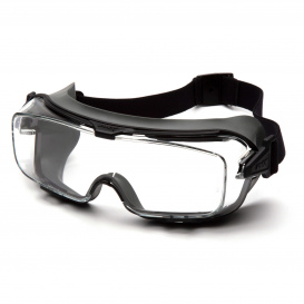 Pyramex GG9910TM Cappture Pro Gray H2MAX Anti-Fog Lens with Rubber Gasket