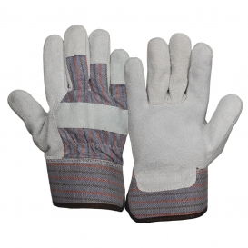 Pyramex GL1001W Split Cowhide Leather Palm Work Gloves