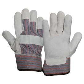 Pyramex GL1008W Cowhide Safety Cuff Work Gloves