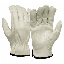Pyramex GL2004K Grain Cowhide Leather Keystone Thumb Driver Gloves