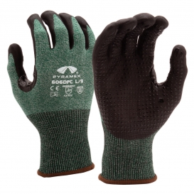 Pyramex GL606DPC Micro-Foam Nitrile Gloves with Dotted Palms
