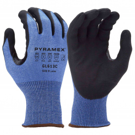 Pyramex GL613C Micro-Foam Nitrile Work Gloves