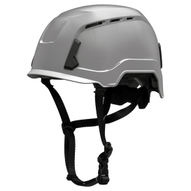 Pyramex HPT261112V SL T2 Vented Safety Helmet - Ratchet Suspension - Gray