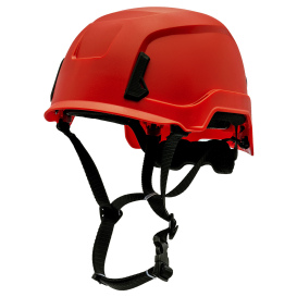 Pyramex HPT261120 SL T2 Safety Helmet - Ratchet Suspension - Red