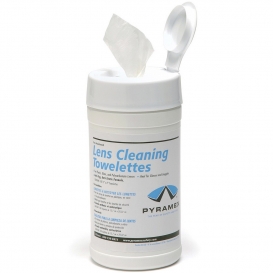 Pyramex LCC100 Canister with 100 Lens Cleaning Towelettes