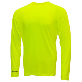 Pyramex RLP110NS Long Sleeve Safety Shirt - Yellow/Lime