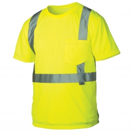 Pyramex RTS2110 Type R Class 2 Safety Shirt - Yellow/Lime