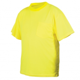 Pyramex RTS2110NS Non ANSI Safety Shirt - Yellow/Lime