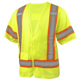 Pyramex RVZ3810BR Type R Class 3 Breakaway Safety Vest