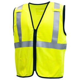 Pyramex RVZ5210FR Type R Class 2 Mesh Arc Rated and Flame Resistant Safety Vest