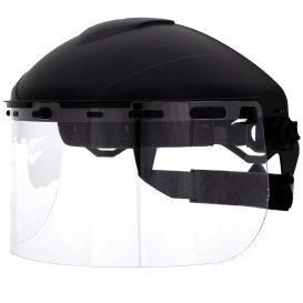 Pyramex S1020HS Polycarbonate Half Face Shield - Clear (Headgear Sold Separately)