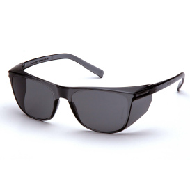 Pyramex S10920STM Legacy Safety Glasses - Gray Frames - Gray H2MAX Anti-Fog Lens