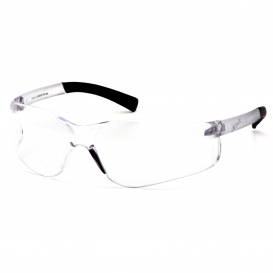 Pyramex S2510R Ztek Readers Safety Glasses - Rubber Temple Tips - Clear Bifocal Lens