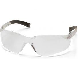 Pyramex S2510SNT Mini Ztek Safety Glasses - Clear Temples - Clear H2X Anti-Fog Lens