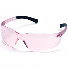 Pyramex S2517SN Mini Ztek Safety Glasses - Pink Temples - Pink Lens