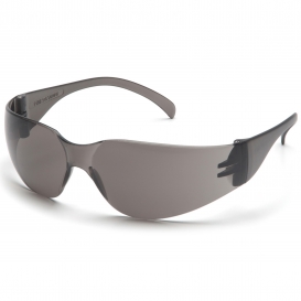 Pyramex S4120S Intruder Safety Glasses - Gray Temples - Gray Lens
