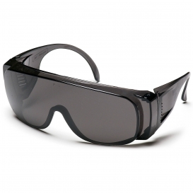 Pyramex S520S Solo Safety Glasses - Gray Frame - Gray Lens