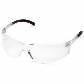 Pyramex S9110S Atoka Safety Glasses - Black Temples - Clear Lens