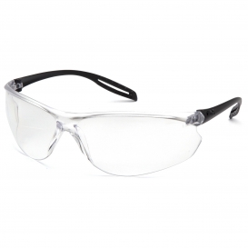 Pyramex S9710S Neshoba Safety Glasses - Black Temple - Clear Lens