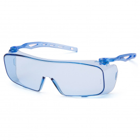 Pyramex S9960ST Cappture Safety Glasses - Blue Frame - Infinity Blue H2X Anti-Fog Lens