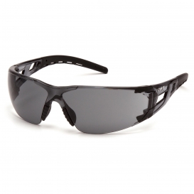 Pyramex SB10220S Fyxate Safety Glasses - Black Frame - Gray Lens