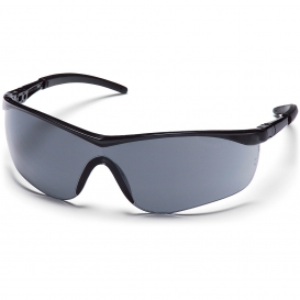 Pyramex SB2620D Mayan Safety Glasses - Black Frame - Gray Lens