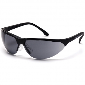 Pyramex SB2820ST Rendezvous Safety Glasses - Black Frame - Gray H2X Anti-Fog Lens
