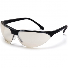 Pyramex SB2880S Rendezvous Safety Glasses - Black Frame - Indoor/Outdoor Mirror Lens