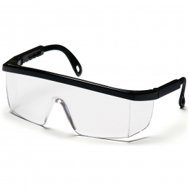 Pyramex SB410S Integra Safety Glasses - Black Frame - Clear Lens
