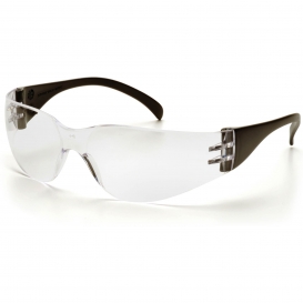 Pyramex SB4110S Intruder Safety Glasses - Black Temples - Clear Lens